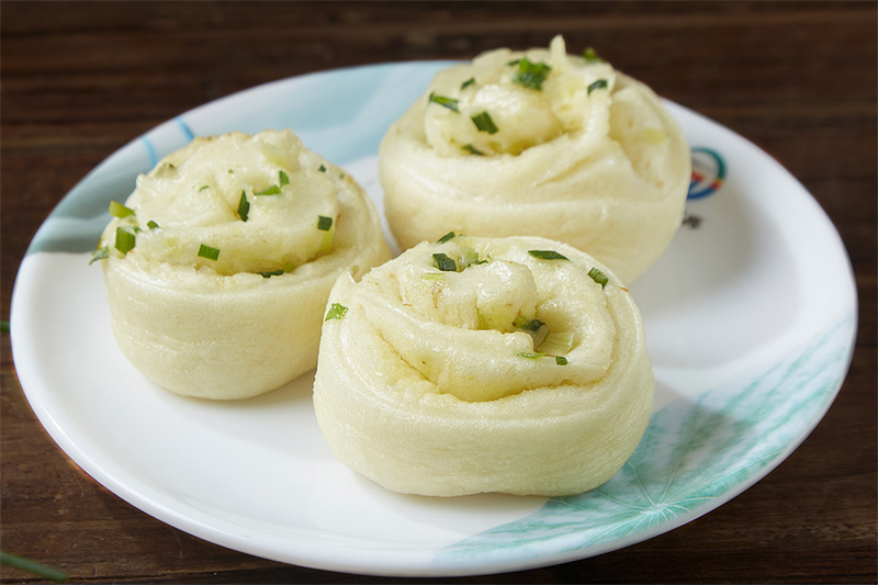 老面椒盐小花卷